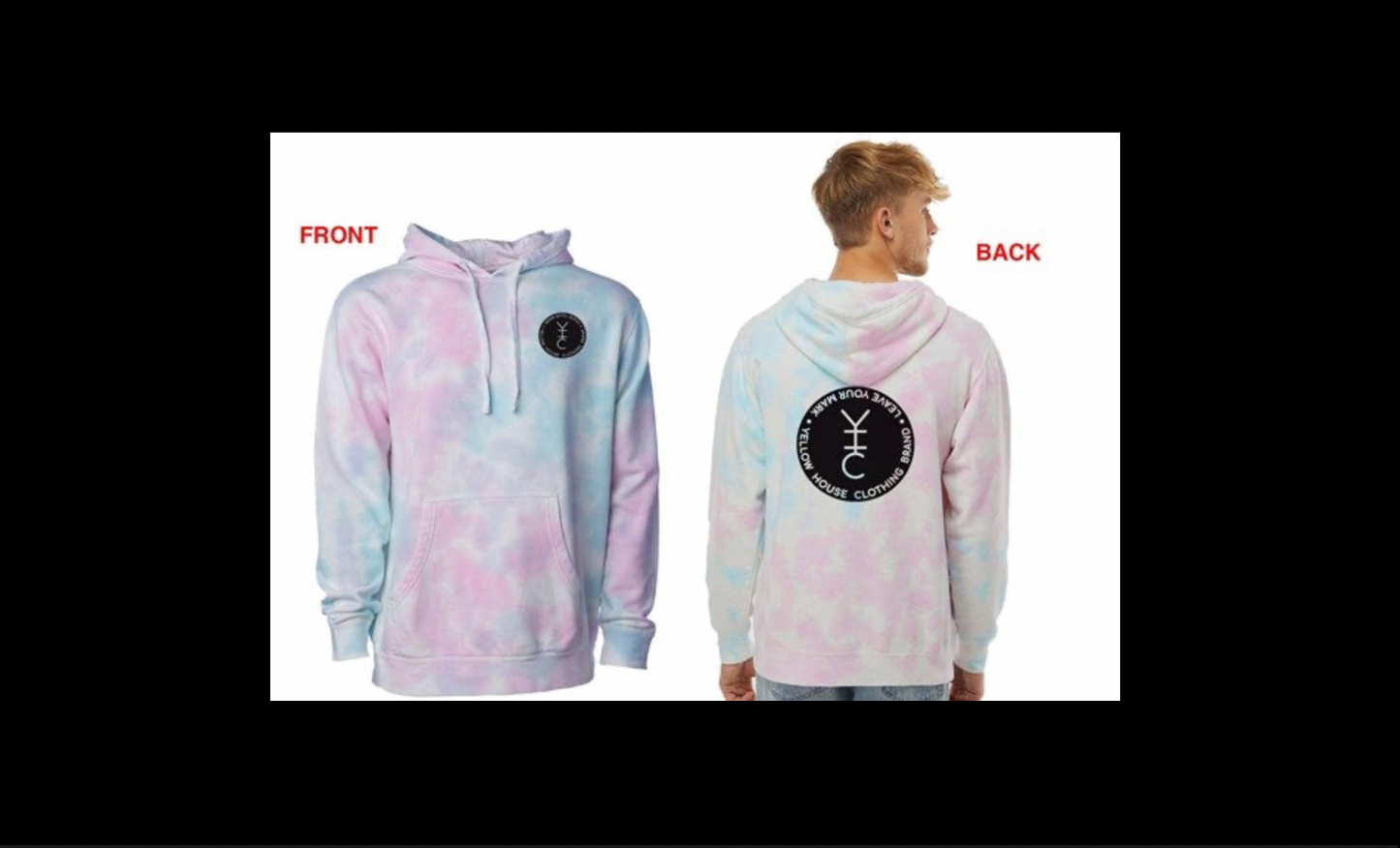 Tie Dye Cotton Candy Hoodie